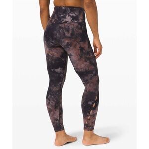 Lululemon | Unlimit High-Rise Tight 25" *Keyhole
Diamond Dye Grey Pink Size 4